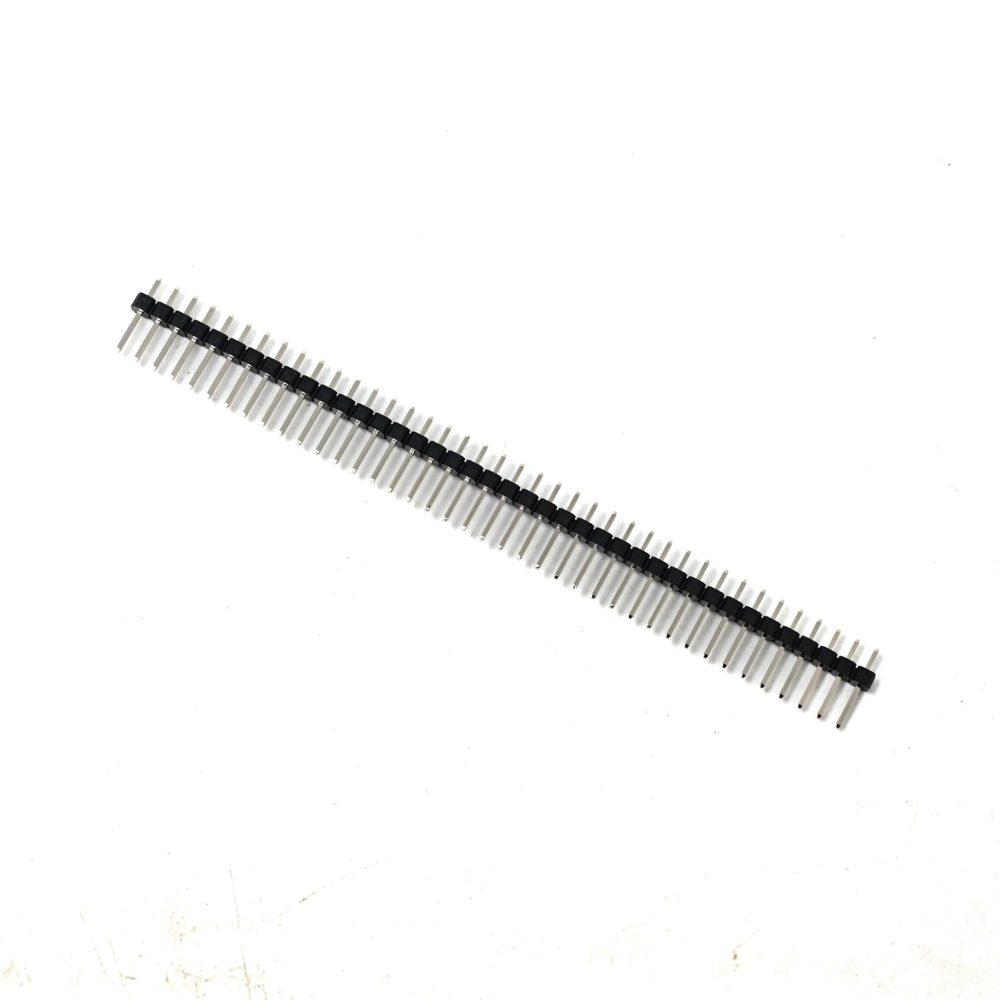 2.54mm Male Headers — Break-Away Strip (40 pins)